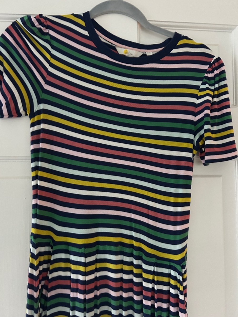 Boden Maxi Striped Dress